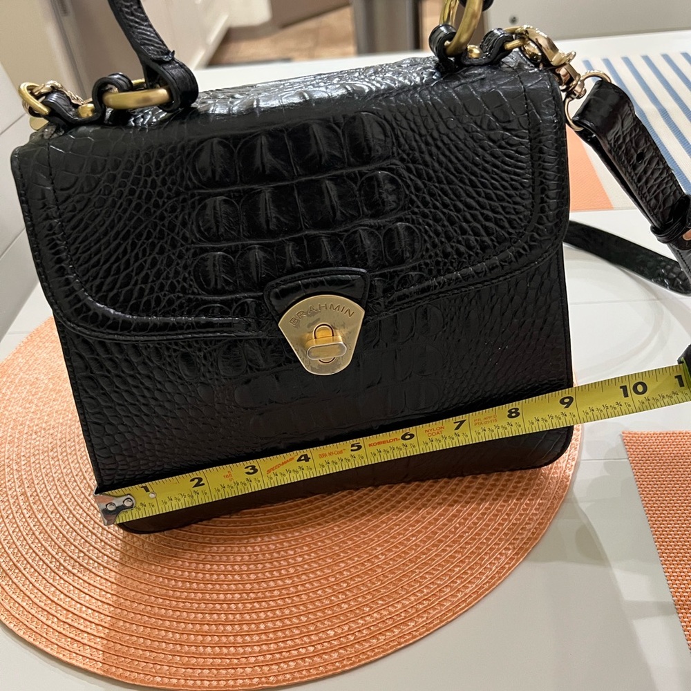 Brahmin crossbody body leather bag - Picture 7 of 16